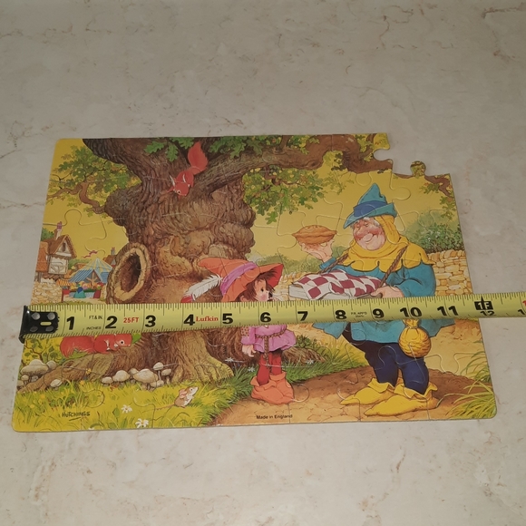Vintage Falcon Simple Simon Met A Pieman Puzzle Puzzletime Jigsaw - Picture 9 of 13